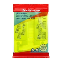 Подставка для книг ErichKrause "Neon Solid", с таблицей умножения, желтая