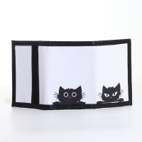 Кошелёк детский на липучке &laquo;Выбражулька&raquo;, цвет белый