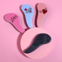 Расчёска массажная, 5,5 × 14,5 см, рисунок МИКС Расчёска массажная, 5,5 × 14,5 см, рисунок МИКС