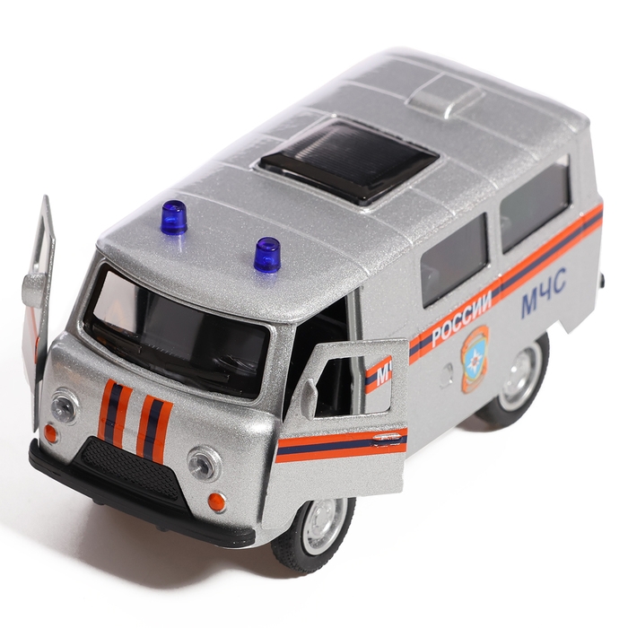 Машина металлическая &laquo;УАЗ 3962. Спецтехника&raquo;, инерция, 1;32, световые и звуковые эффекты, цвет МИКС