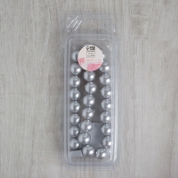 Подхват для штор «Бусы из жемчуга», d = 1,5 см, 40 ± 1 см, цвет серый Подхват для штор «Бусы из жемчуга», d = 1,5 см, 40 ± 1 см, цвет серый