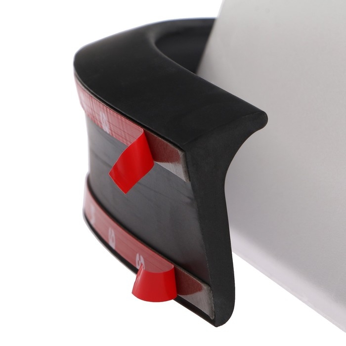 Спойлер для автомобиля, 4,5&times;150 см, черный