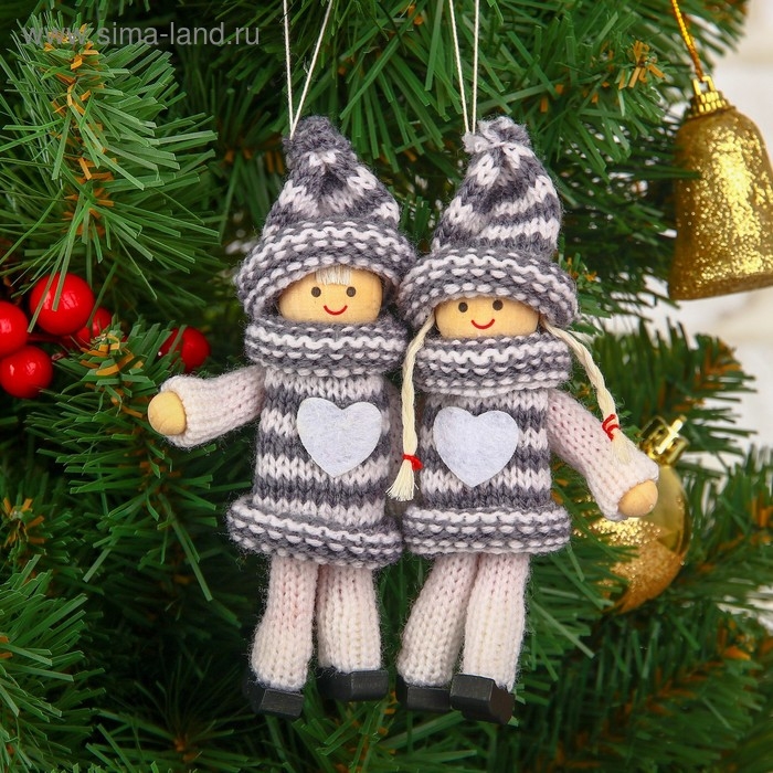 Игрушка - подвеска &laquo;Уютные куколки&raquo;, МИКС