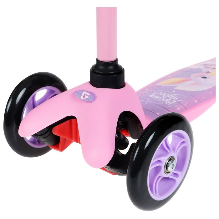 Самокат-снегокат 2 в 1 GRAFFITI «Зайка» Самокат-снегокат 2 в 1 GRAFFITI «Зайка»