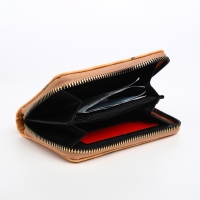 Кошелёк детский на молнии &laquo;Выбражулька&raquo;, цвет оранжевый