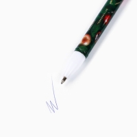 Подарочный набор новогодний блокнот на спирали, магнитные закладки 3 шт и ручка пластик &laquo;Счастья в Новом году!&raquo;