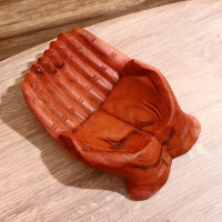 Сувенир дерево "Ладоши" коричневый цвет 25х18х8 см Сувенир дерево "Ладоши" коричневый цвет 25х18х8 см