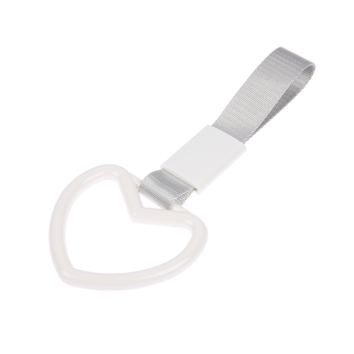Подвеска цурикава, JDM, Сердце, белый Подвеска цурикава, JDM, Сердце, белый