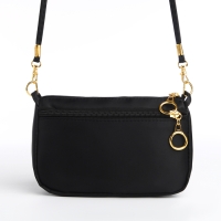 Сумка женская кросс-боди на молнии, цвет чёрный Сумка женская кросс-боди на молнии, цвет чёрный