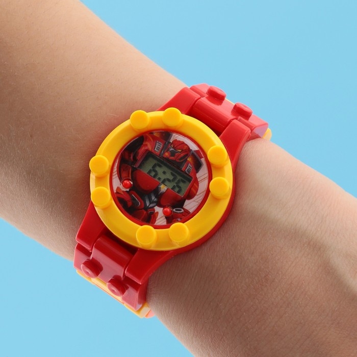 Часы наручные электронные &laquo;Самый крутой&raquo;, с ремешком-конструктором