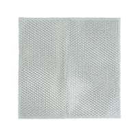 Тряпка для зачистки металла, CARTAGE, металлическая, 2 слоя, 20&times;20 cм, набор 5 шт