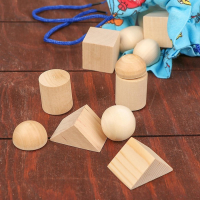 Счётный материал, геометрия &laquo;Волшебный мешочек&raquo; МИКС