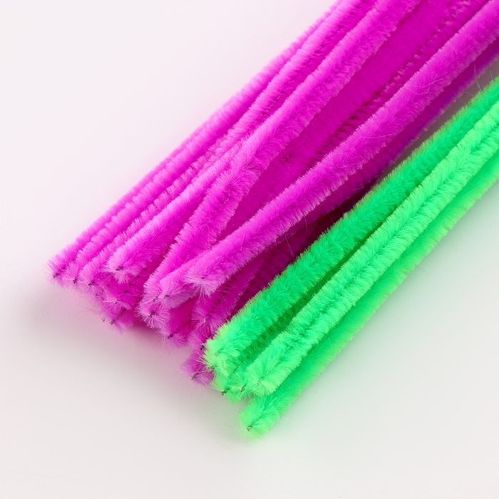 Цветы своими руками из меховых палочек &laquo;Букет тюльпанов&raquo;, набор для творчества на 8 марта