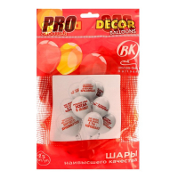 Шар латексный 12" &laquo;Комплимент девушкам&raquo;, пастель, 2-сторонний, набор 25 шт., МИКС