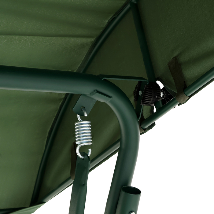 Качели садовые Качели садовые "Колорадо", 209 х 136 х 177 см, макс. нагрузка 300 кг, цвет зеленый