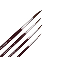 Набор кистей Пони 4 штуки Erich Krause, круглые № 2, 4, 6, 8, в блистере Набор кистей Пони 4 штуки Erich Krause, круглые № 2, 4, 6, 8, в блистере