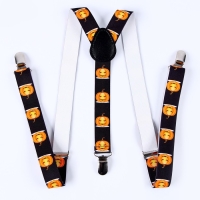 Карнавальные подтяжки &laquo;Жуткие тыковки&raquo;