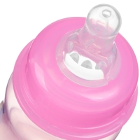 Бутылочка для кормления цветная, классическое горло, 60 мл., от 0 мес., рисунок МИКС для девочки Бутылочка для кормления цветная, классическое горло, 60 мл., от 0 мес., рисунок МИКС для девочки