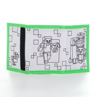 Кошелек на липучке под раскраску "Пиксельный мир" Кошелек на липучке под раскраску "Пиксельный мир"