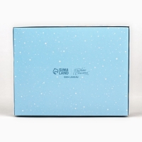 Коробка складная под 12 конфет &laquo;Снежный городок&raquo;, 14.4 х 18.4 х 3.8 см, Новый год