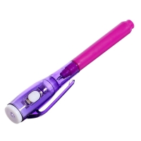 Ручка с невидимыми чернилами «Эврики», УФ-фонарик, цвета МИКС Ручка с невидимыми чернилами «Эврики», УФ-фонарик, цвета МИКС