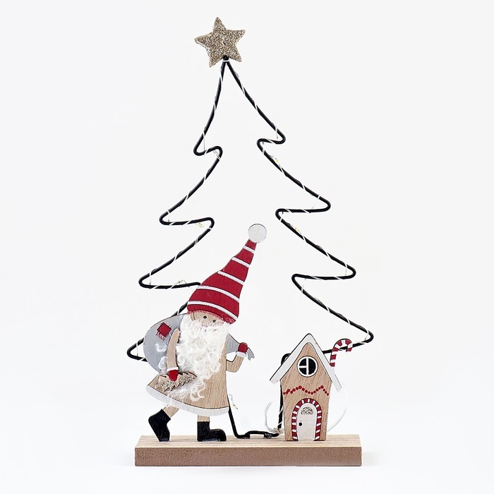 Декор с подсветкой &laquo;Ёлка&raquo; 20 &times; 6 &times; 20,5 см