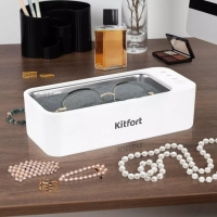 Ультразвуковая мойка Kitfort KT-6066, 24 Вт, 400 мл, 165х80х40 мм, белая Ультразвуковая мойка Kitfort KT-6066, 24 Вт, 400 мл, 165х80х40 мм, белая