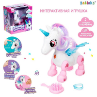 Интерактивная игрушка &laquo;Любимый единорог&raquo;, катается, со световыми и звуковыми эффектами, реагирует на хлопки