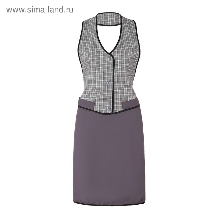 Фартук габардин, р. 44-56, рост 158-170, цвет серый Фартук габардин, р. 44-56, рост 158-170, цвет серый