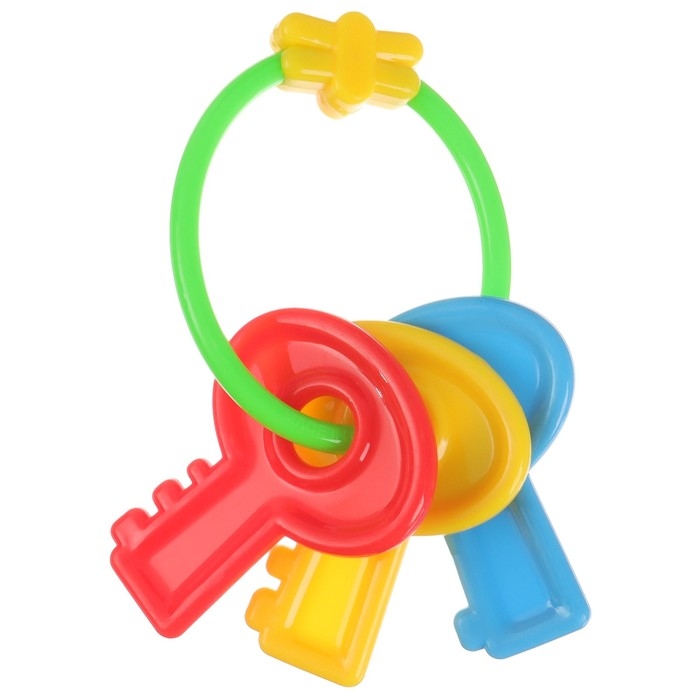 Погремушка &laquo;Ключики яркие&raquo;, Крошка Я