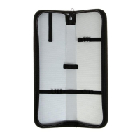 Пенал для кистей 320 х 90, кожзам, ФК-2, черный Пенал для кистей 320 х 90, кожзам, ФК-2, черный