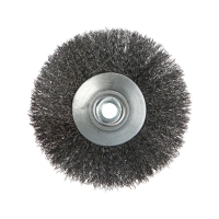 Щетка металлическая для УШМ ТУНДРА, "тарелка", М14, 125 мм Щетка металлическая для УШМ ТУНДРА, "тарелка", М14, 125 мм