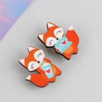 Набор парных значков «Ты + Я», 2 шт., 9,5 х 8,7 см Набор парных значков «Ты + Я», 2 шт., 9,5 х 8,7 см