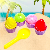 Песочный набор формочки &laquo;Пирожное&raquo;, 9 предметов