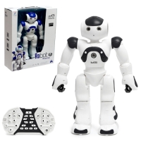 Робот радиоуправляемый &laquo;Хантер&raquo;, световые и звуковые эффекты, работает от аккумулятора, цвет чёрный