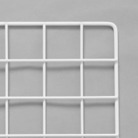 Сетка торговая 60&times;60 см, окантовка 5 мм, пруток - 3,5 мм, цвет белый (порошковое покрытие)