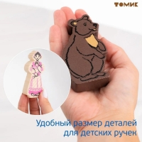 Конструктор &laquo;Сказки. Маша и медведь&raquo;, 17 деталей