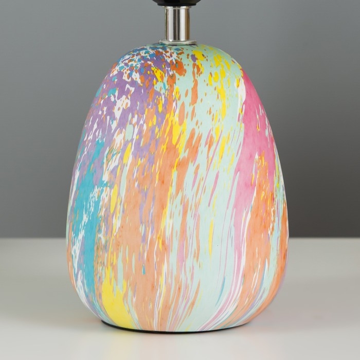 Настольная лампа Настольная лампа "Косетт" Е27 40Вт разноцветный 22,5х22,5х32,5 см RISALUX