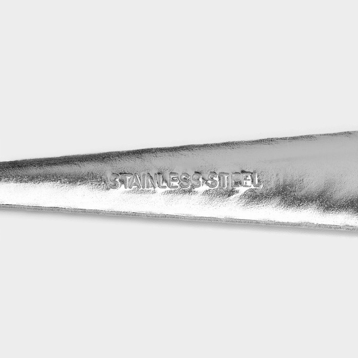 Набор вилок столовых из нержавеющей стали Доляна &laquo;Колосок&raquo;, h=19 см, 6 шт, цвет серебряный