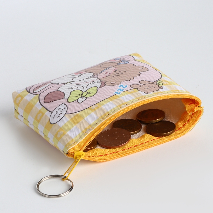 Кошелёк детский на молнии &laquo;Выбражулька&raquo;, цвет МИКС