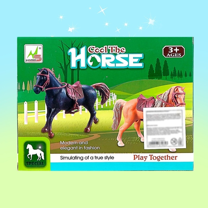 Лошадка &laquo;Эджи&raquo; с аксессуарами