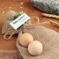 Сувенир "Шар здоровья", пихта, 3 см Сувенир "Шар здоровья", пихта, 3 см