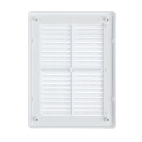 Решетка вентиляционная "КосмоВент" ЛР150, 150 х 200 мм, с сеткой, разъемная