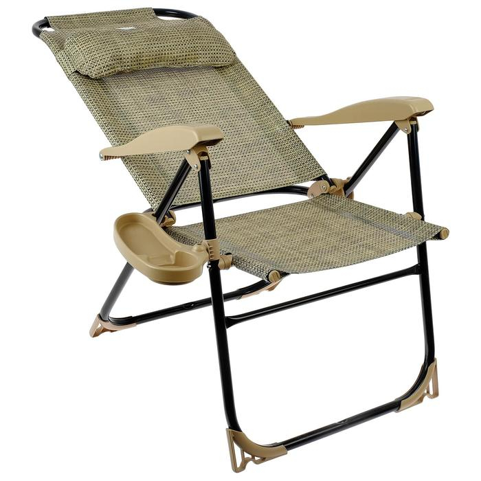 Кресло - шезлонг Nika, 75 x 59 x 109 см, цвет ротанг