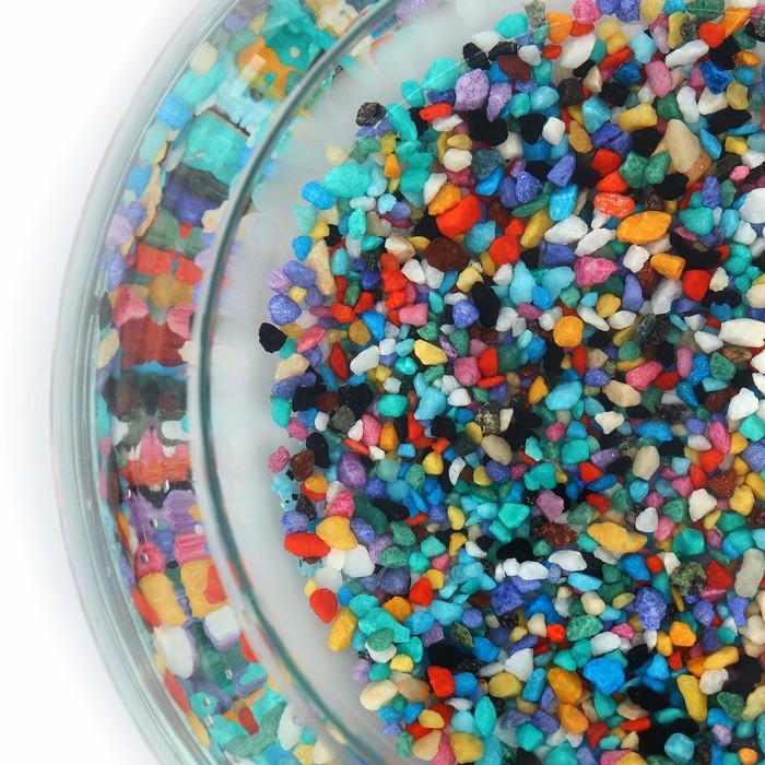 Мраморная крошка (5-10 мм) калейдоскоп, 800 г Мраморная крошка (5-10 мм) калейдоскоп, 800 г