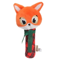 Игрушка-пищалка &laquo;Лисичка&raquo;, текстиль, Крошка Я