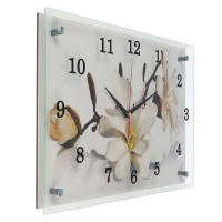 Часы-картина настенные, интерьерные "Орхидея", бесшумные, 30 х 40 см, микс Часы-картина настенные, интерьерные "Орхидея", бесшумные, 30 х 40 см, микс