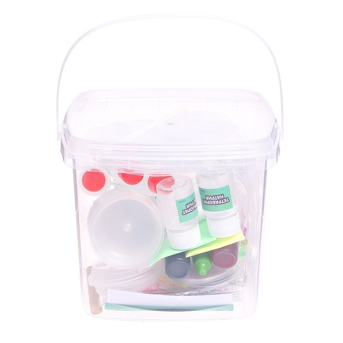 Набор для опытов «Меганабор для создания слаймов», своими руками, 10 фигурок и кристаллов Набор для опытов «Меганабор для создания слаймов», своими руками, 10 фигурок и кристаллов