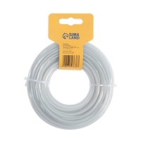 Леска для триммера ТУНДРА, сечение квадрат, метал. сердечник, армированная, d=3 мм, 15 м Леска для триммера ТУНДРА, сечение квадрат, метал. сердечник, армированная, d=3 мм, 15 м