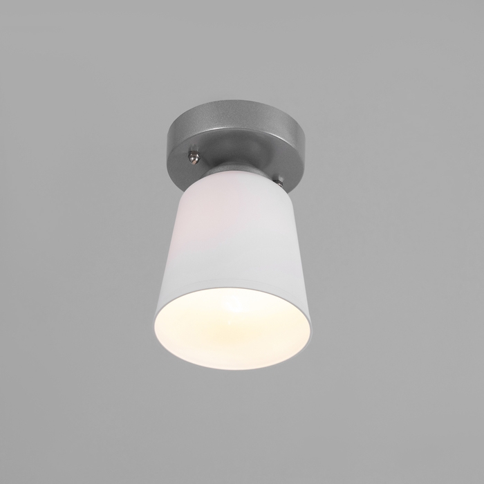 Люстра Алюмис 1хE27 40Вт хром 12х12х17 см